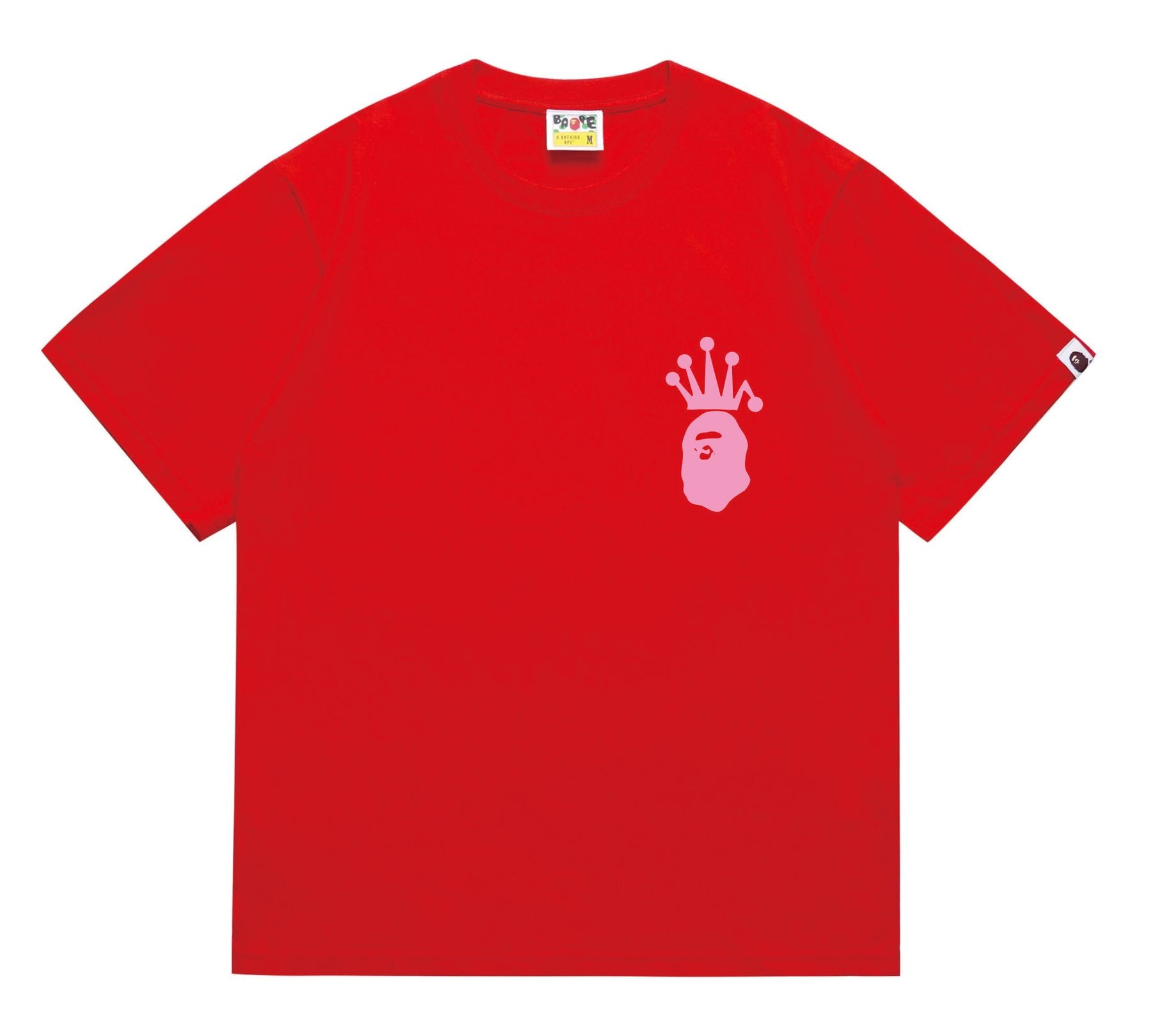 BAPE Crowned Ape Back Graphic Short-Sleeve T-Shirt — front
