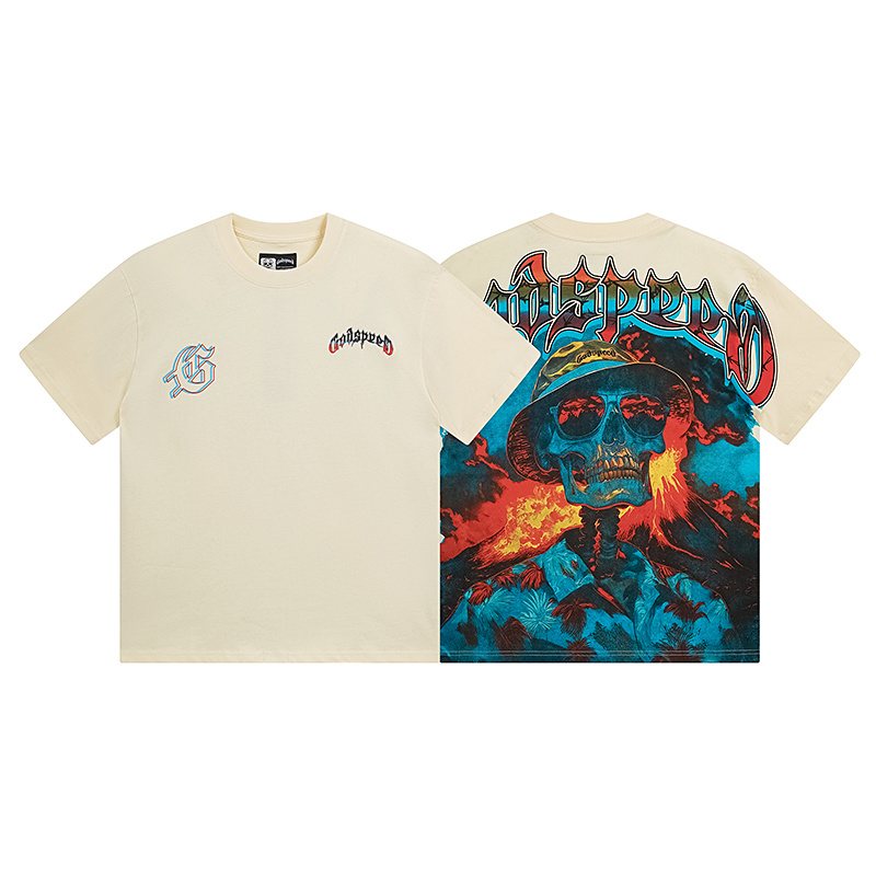Godspeed Skull Graphic Short-Sleeve T-Shirt — hero