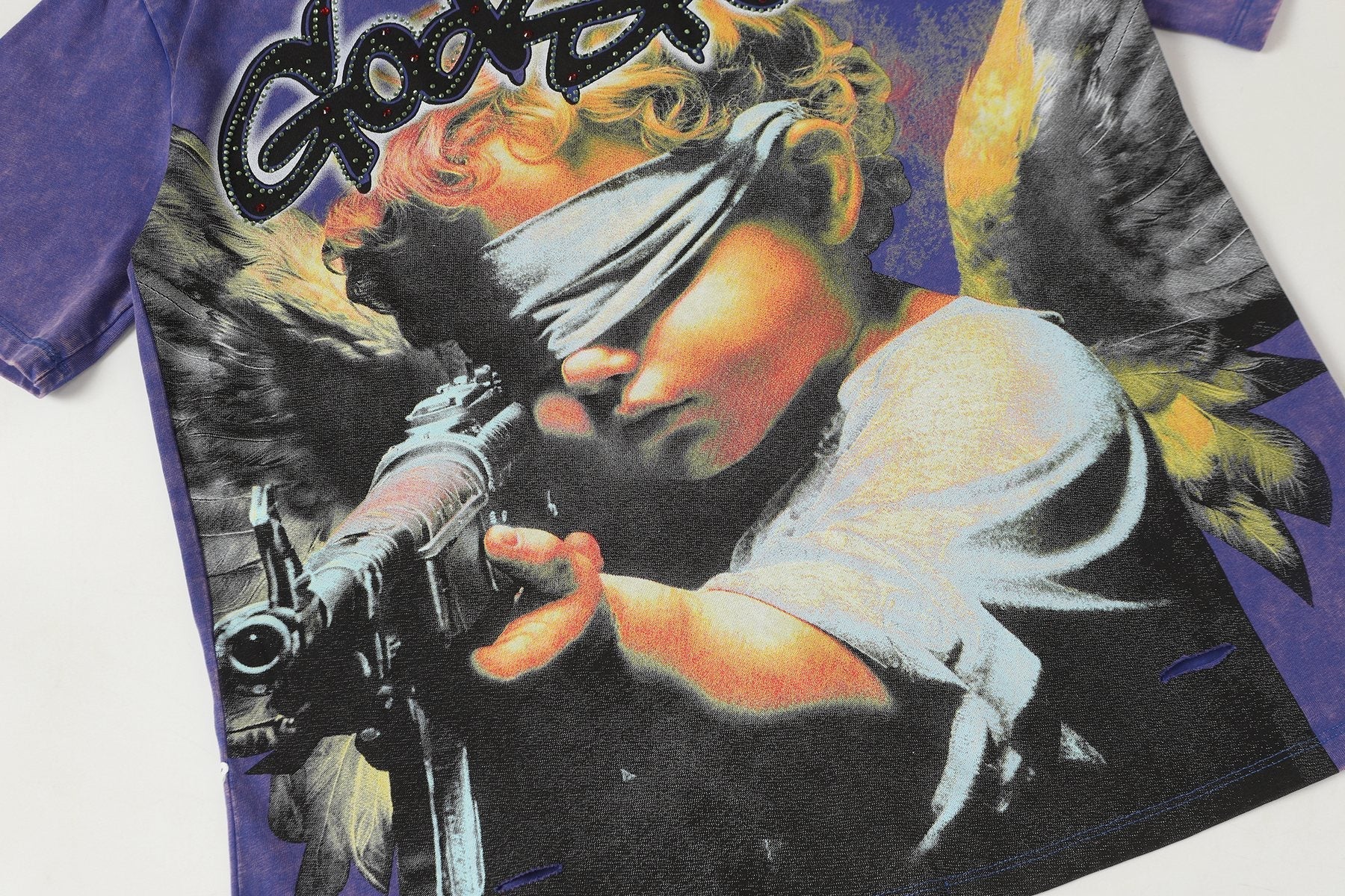 Godspeed Manifested Dreams Angel Graphic T-Shirt — detail