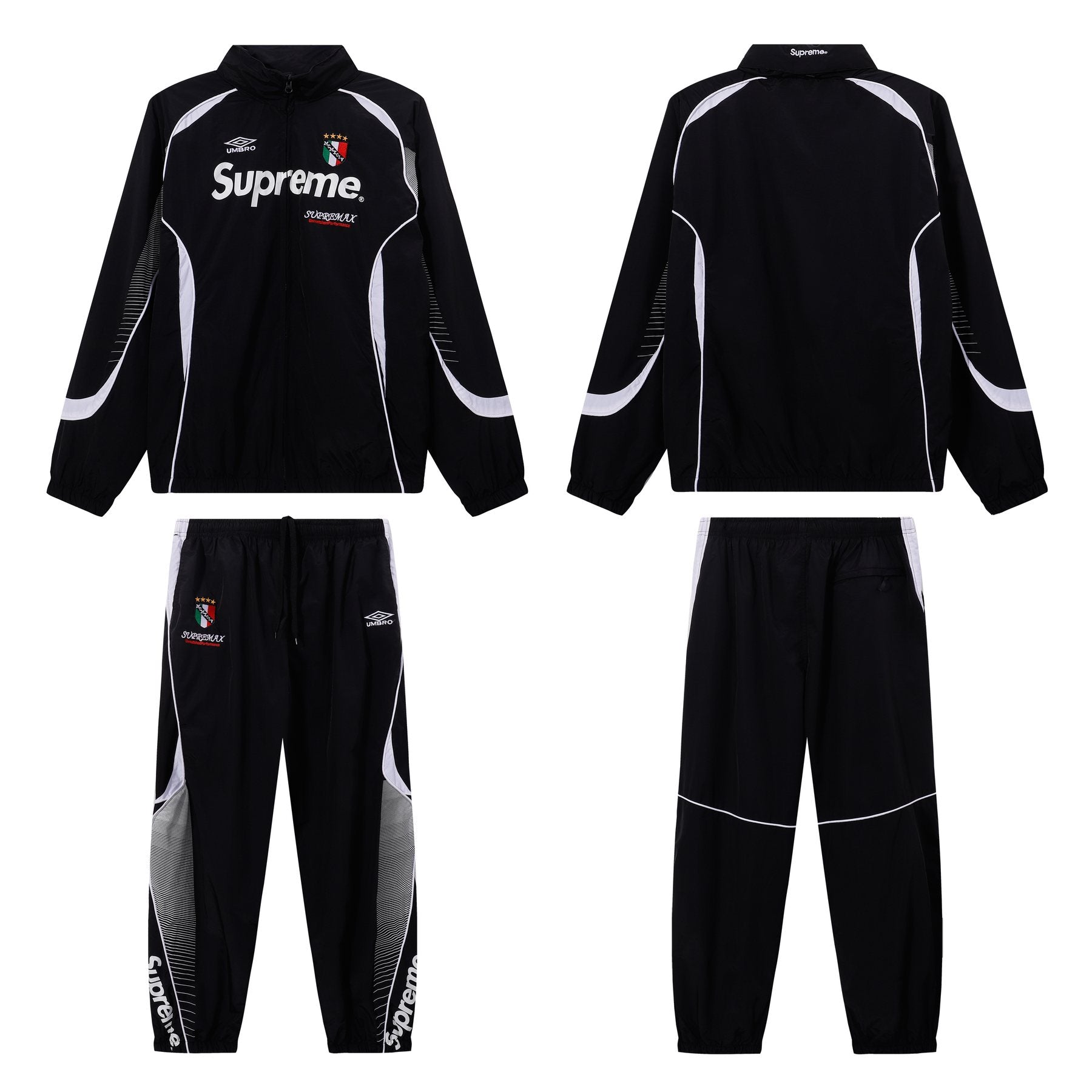 Supreme Contrast Panel Track Pants — context