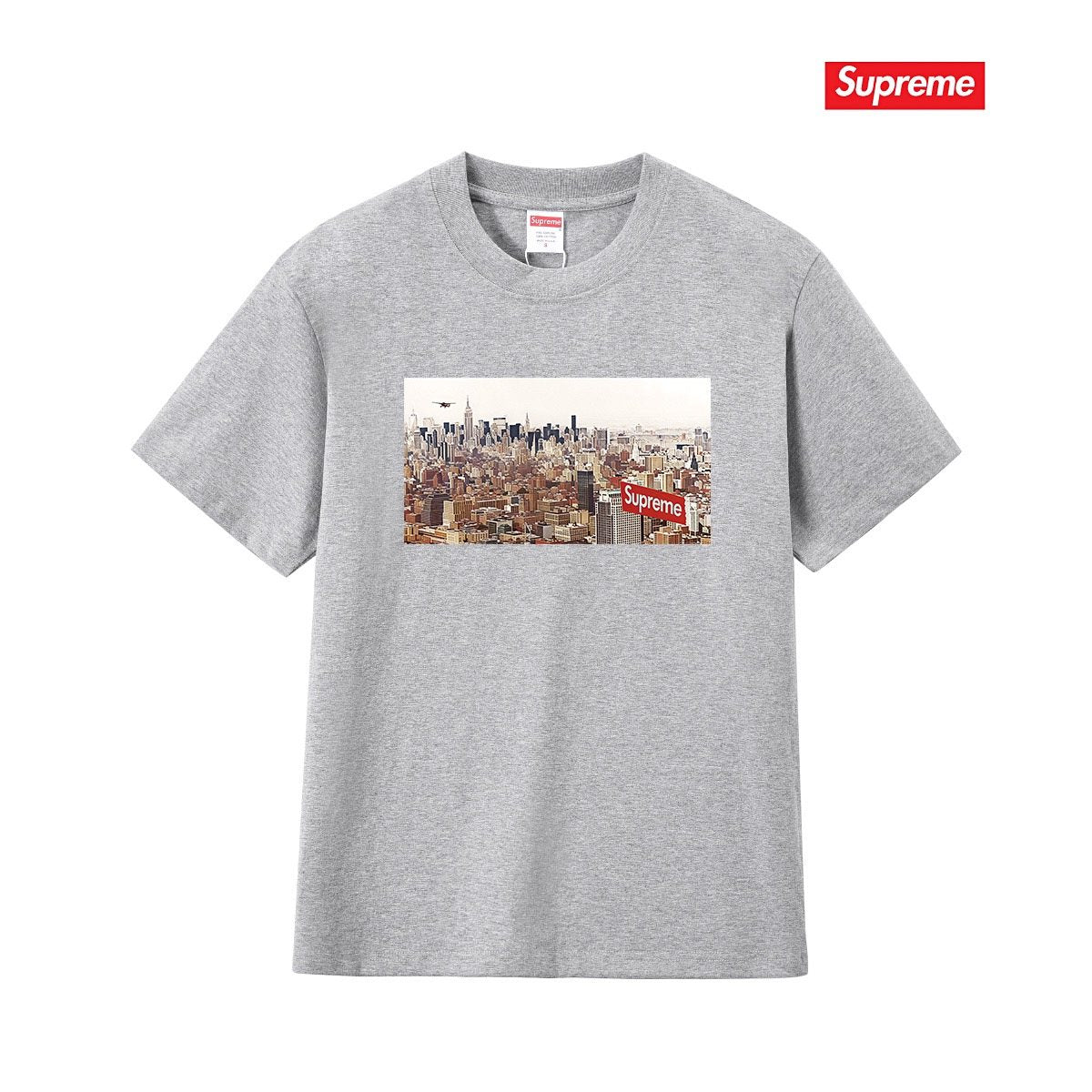 Supreme City Photo Graphic T-Shirt — front