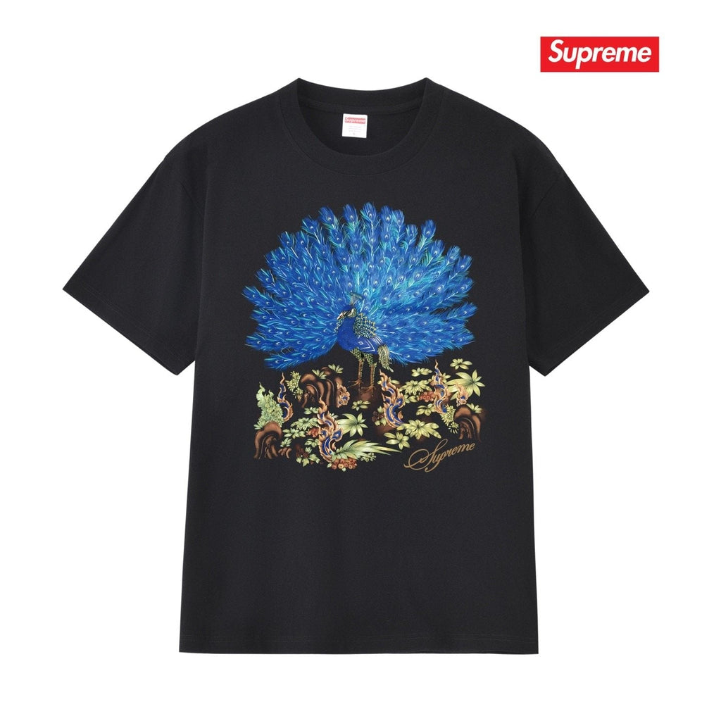 Supreme Peacock Graphic Short-Sleeve T-Shirt — hero