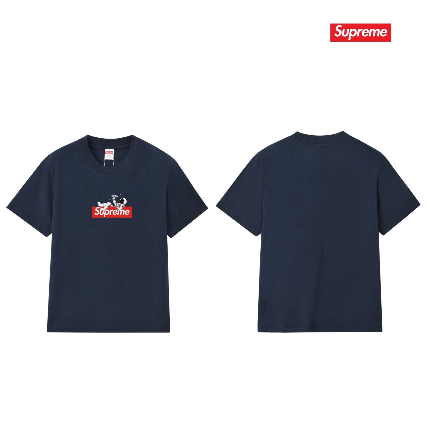 Supreme Box Graphic Short-Sleeve T-Shirt — comparison