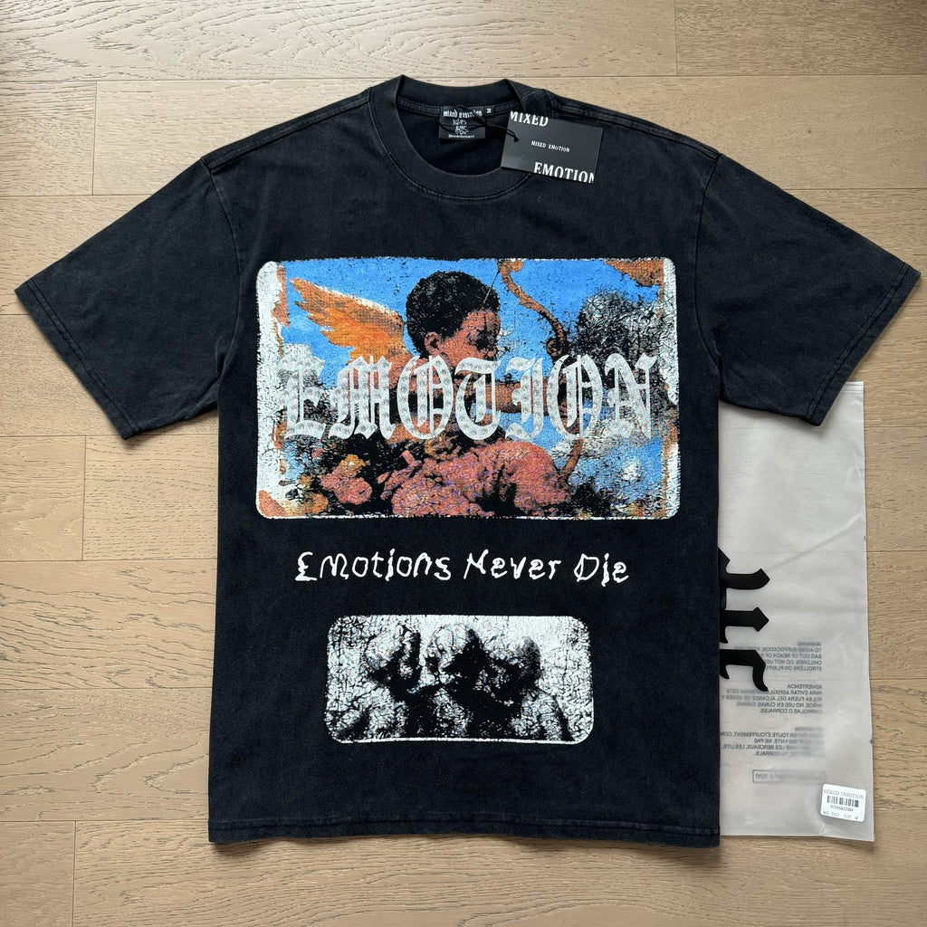 MIXED EMOTION Angel Graphic T-Shirt — context