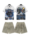 Godspeed Football Helmet Graphic Short-Sleeve Set — front