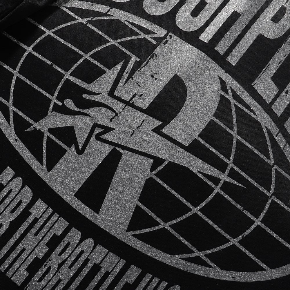 Rough Play SoulBoy Rhinestone Graphic Hoodie — detail