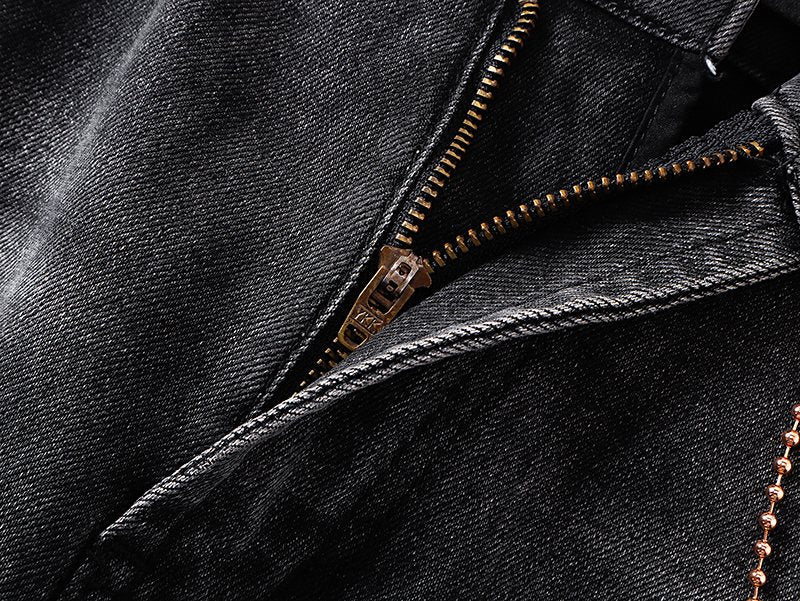 VALABASAS Washed Black Logo Graphic Bootcut Jeans — detail